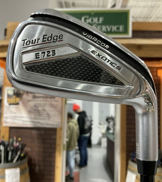 Tour Edge EXOTICS E723 #7 Iron 37" TENSE Regular Flex Graphite Shaft RH USED