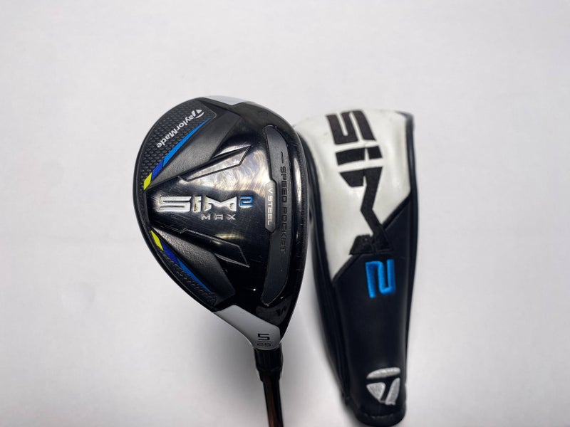 TaylorMade SIM2 MAX Rescue 5 Hybrid 25* Fujikura Ventus 6-R Regular Mens RH HC
