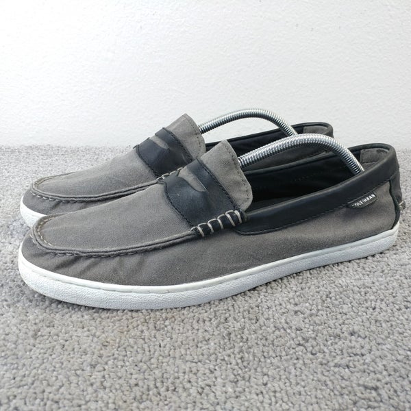 Cole Haan Penny Loafers Pinch Weekender Mens Size 10.5 Shoes Slip On Gray