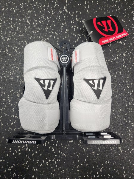 Warrior RABIL NEXT Lacrosse Arm Pads/Guards White XS 11849-S000033770