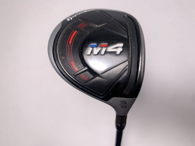 TaylorMade M4 5 Fairway Wood 18* Graphite Design Tour AD VR-4 R2 Regular Mens RH