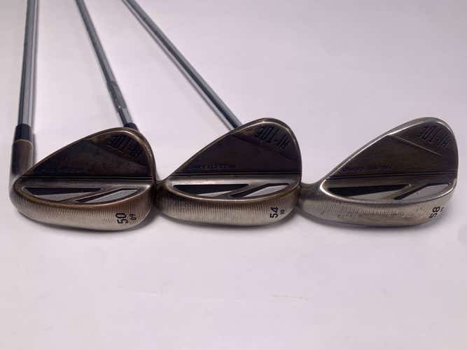 TaylorMade Milled Hi-Toe 3 Raw Copper Wedge Set 50* 9 | 54* 10 | 58* 10 Mens RH