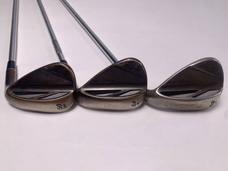 TaylorMade Milled Hi-Toe 3 Raw Copper Wedge Set 50* 9 | 54* 10 | 58* 10 Mens RH