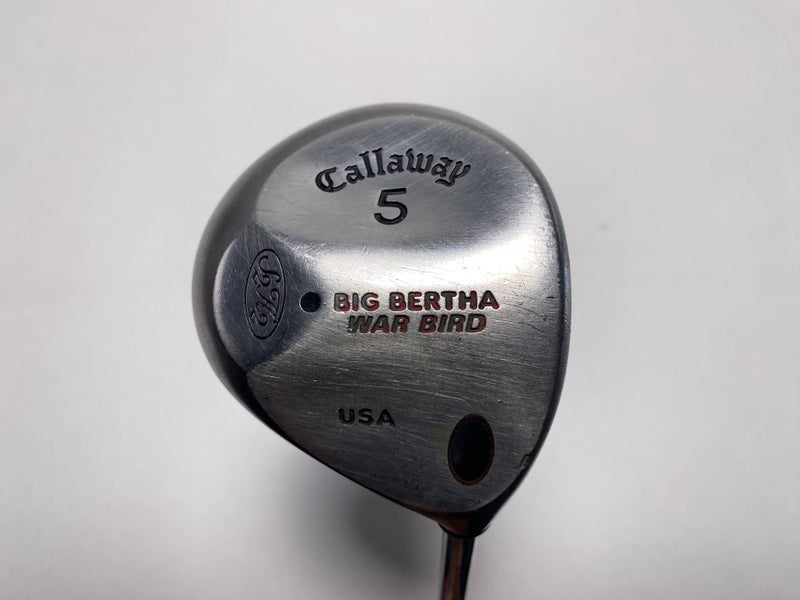 Callaway Big Bertha Warbird 5 Fairway Wood 18* Memphis "10" Regular Mens RH