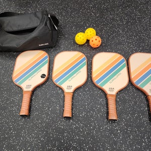 Used Glarollace 4 paddle pickleball set 11849-S000033739