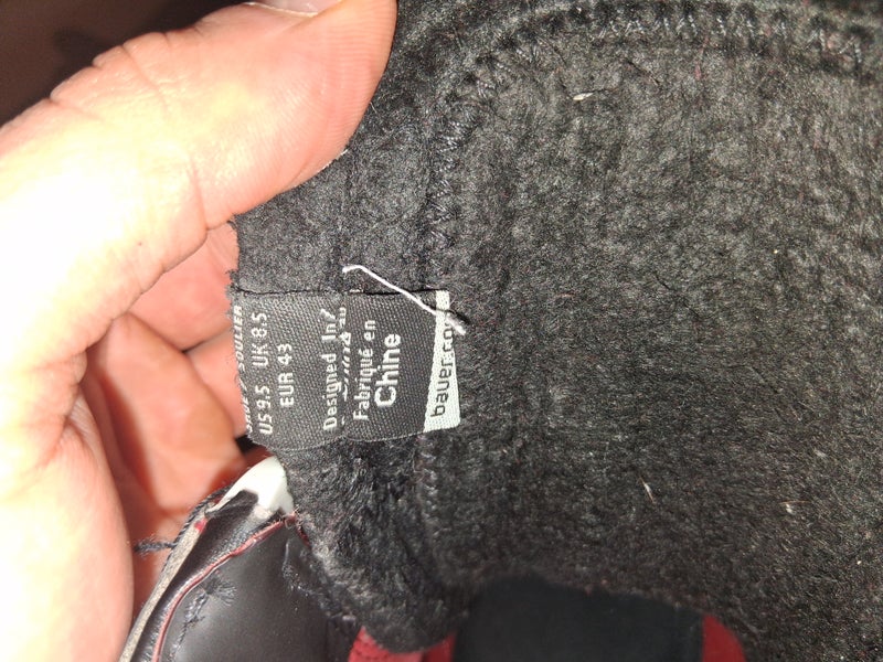 Bauer Hockey Skates Extra Wide Width 8.5 (Used)