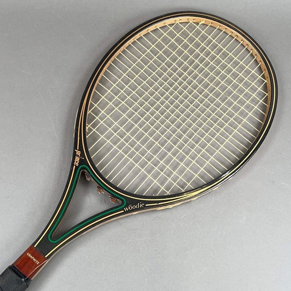 Prince Woodie Vintage Tennis Racket 4 1/2" Grip