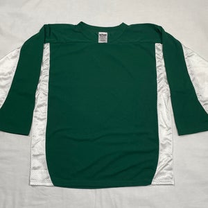 NEW Athletic Knit Dark Green/White Practice Jersey, Adult Small