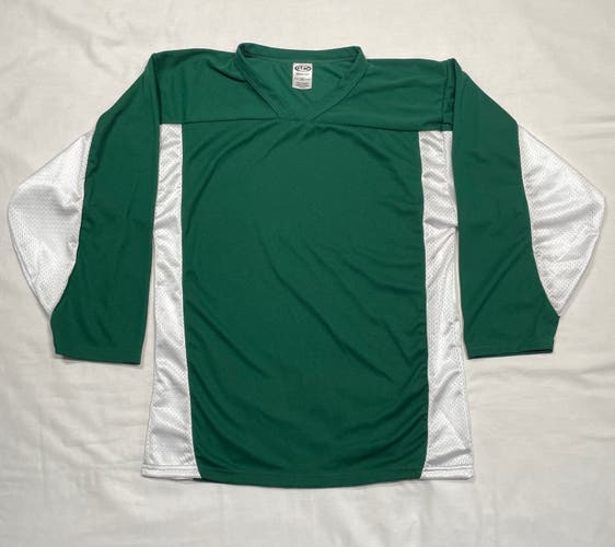NEW Athletic Knit Dark Green/White Practice Jersey, Adult Sizes