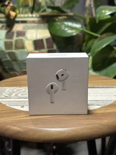 AirPod 4 with active noise cancellation