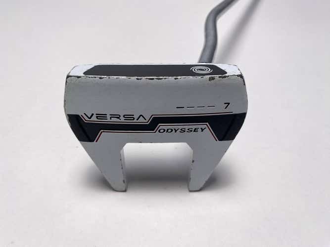 Odyssey Versa 7 White Black White Putter 35" Mens RH