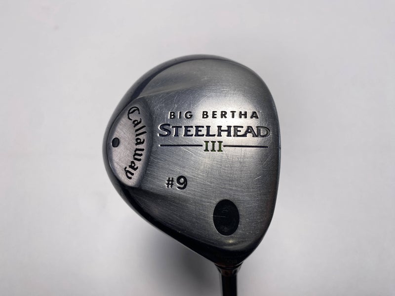 Callaway Steelhead III 9 Fairway Wood 24* System III Regular Graphite Mens RH