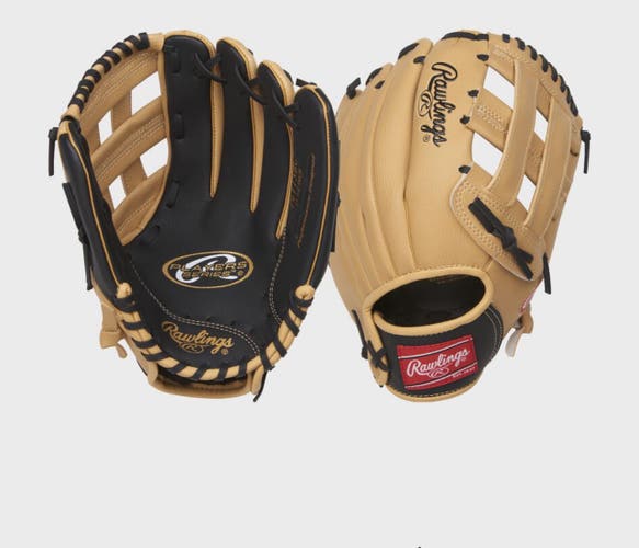 2 Rawlings Player series PL1500BC RH Infield Baseball Glove 11.5" (New)