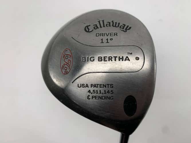 Callaway Big Bertha Driver 11* RCH 90 Regular Graphite Mens RH