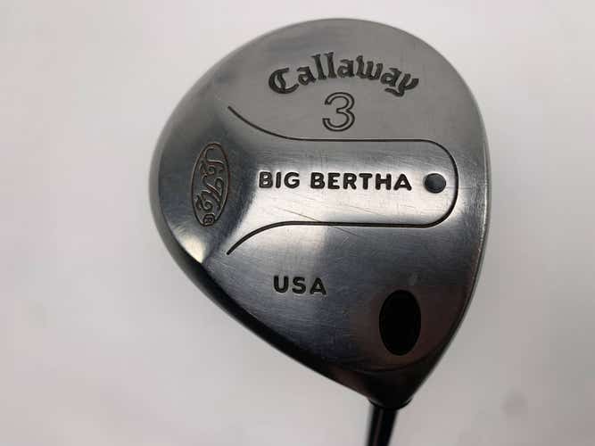 Callaway S2H2 3 Fairway Wood 15* RCH 90 Regular Graphite Mens RH
