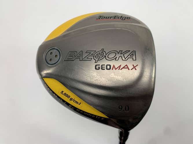 Tour Edge Bazooka Geomax Driver 9* Stulz Nano Arrow Regular Graphite Mens RH