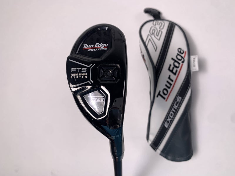 Tour Edge Exotics C723 4 Hybrid 21* KBS Tour Graphite Iron TGI 70 Regular RH HC