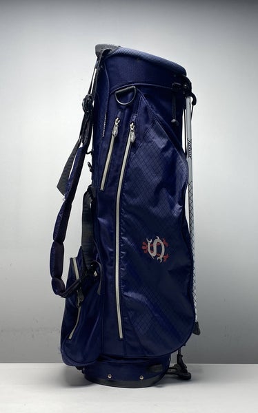 Titleist Ultralight Stand Bag Blue 6-Way Divide Single Strap Golf Bag