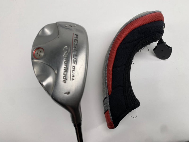 TaylorMade Rescue Dual 4 Hybrid 22* Ultralite Graphite 65g Regular Mens RH HC