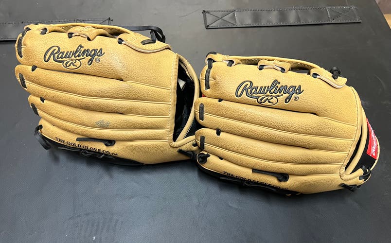 2 Rawlings Player series PL1500BC RH Infield Baseball Glove 11.5" (New)