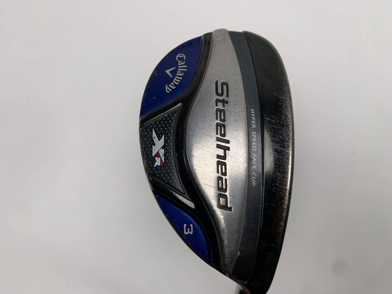 Callaway Steelhead XR 3 Hybrid 19* Project X HZRDUS 6.0 Black 58g Stiff Mens RH