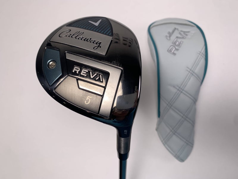 Callaway Reva Rise 5 Fairway Wood 21* UST Mamiya LINQ 4F1 Ladies RH HC