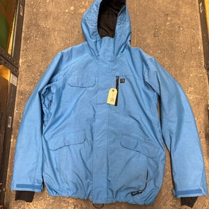 Blue Men's Large Quicksliver 10k Jacket