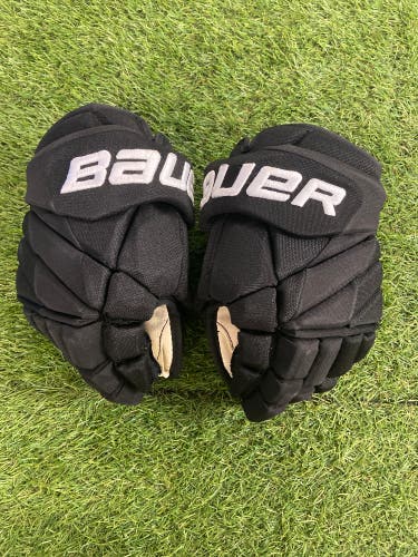 Black Senior Bauer Vapor 1X Pro Lite Gloves 13" Pro Stock (Used)