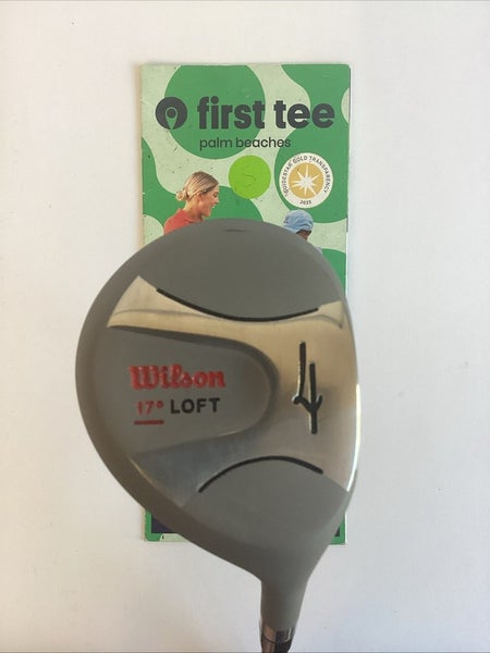 Wilson System 45 Fairway 4 Wood 17* With Stiff Graphite Shaft NEW