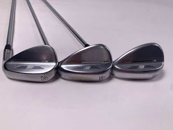 Titleist Vokey SM9 Tour Chrome Wedge Set 52* 8 | 56* 10 | 60* 10 Wedge Mens RH