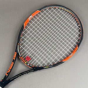 Wilson Burn 100 LS Tennis Racket 4 5/8" Grip & 100in Head Size