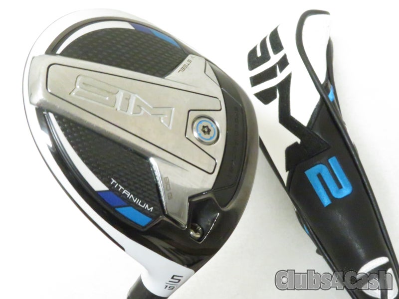 TaylorMade SIM Titanium Fairway 19  5 Wood Diamana Limited 75 Stiff with Cover