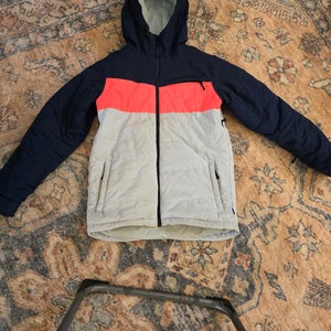 Blue Boys Burton Snowboard Jacket Size Large (Used)