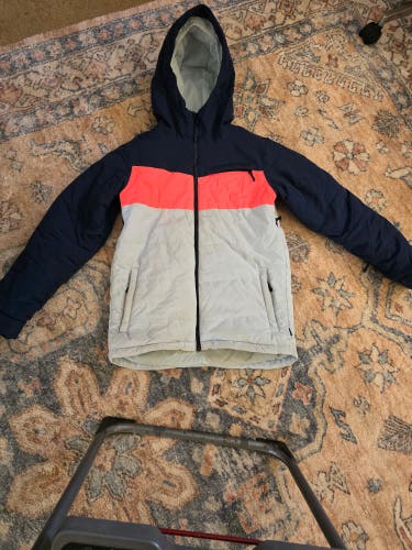 Blue Boys Burton Snowboard Jacket Size Large (Used)
