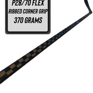 New Senior All Black Blackout P28 70 Flex Left Hand 370g Hockey Stick