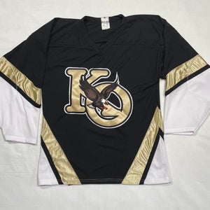Keystone Oaks Golden Eagles Black Game Jerseys, Sr Sizes