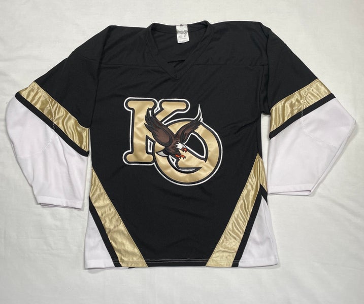 NEW Keystone Oaks Golden Eagles Black Game Jerseys, Sr Sizes