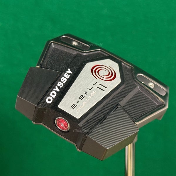 Odyssey 2-Ball Tour Lined 11 CH 34" Putter Stroke Lab W/ Super Stroke & HC