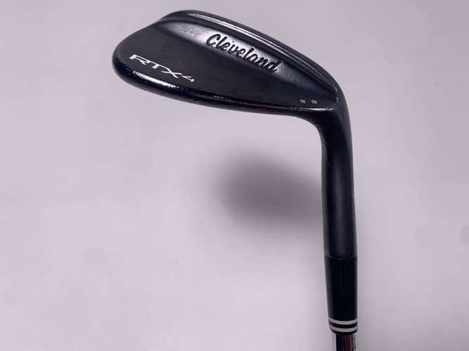 Cleveland RTX 4 Black Satin Gap Wedge GW 52* 10 DG S400 Tour Issue Stiff Mens RH