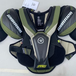 Warrior Alpha Pro Stock Shoulder Pads Sr Small 56291