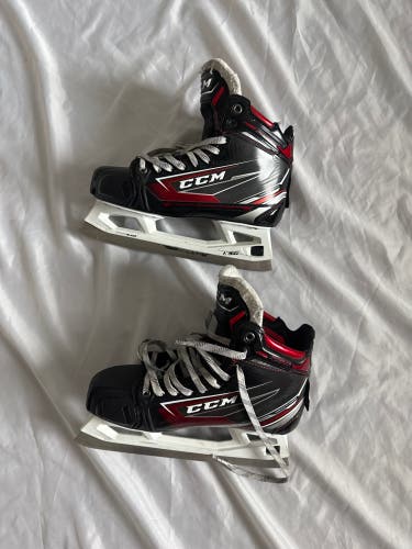 2019 CCM JetSpeed FT480 Hockey Goalie Skates Regular Width 8 (Used)