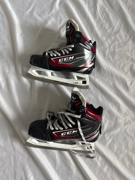 2019 CCM JetSpeed FT480 Hockey Goalie Skates Regular Width 8 (Used)