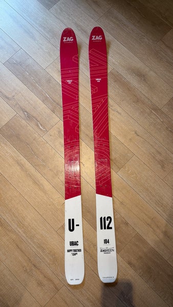Unisex 2023 184 cm Alpine Touring Skis Without Bindings (Used)