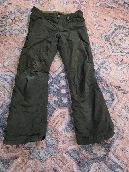 Green Youth Burton Pants Size Large (Used)