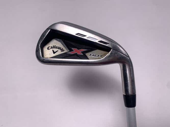 Callaway X Hot 2013 Single 7 Iron 65g Senior Steel Mens RH