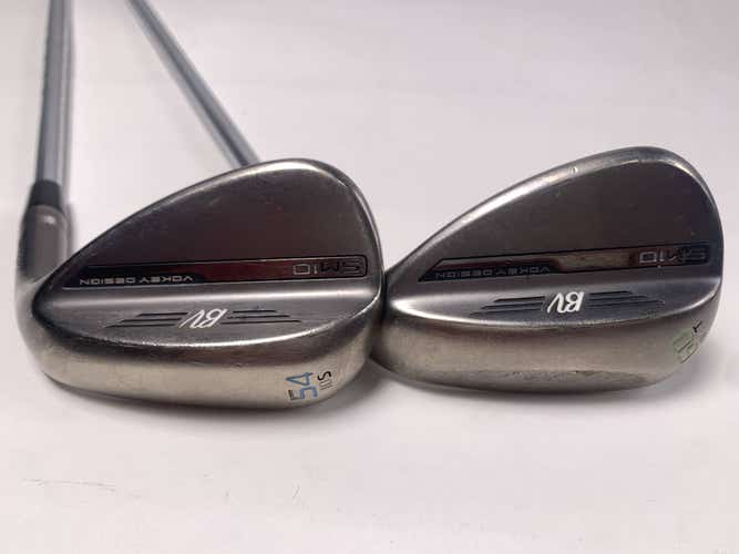 Titleist Vokey SM10 Jet Black Wedge Set 54* 10 | 60* 4 KBS Hi Rev 2.0 Mens RH