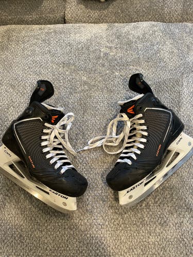 2014 Easton Mako II Hockey Skates Extra Wide Width Pro Stock 9 (Used)