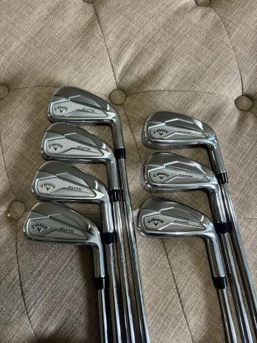 Callaway Elyte Iron Set 4-PW NS Pro Tour105 Stiff Flex +1/4 MINT
