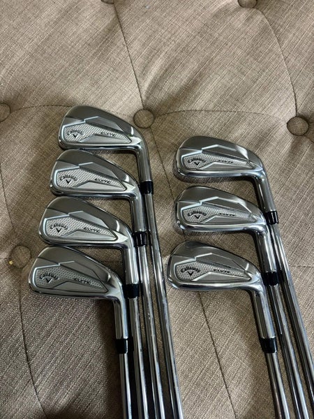 Callaway Elyte Iron Set 4-PW NS Pro Tour105 Stiff Flex +1/4 MINT