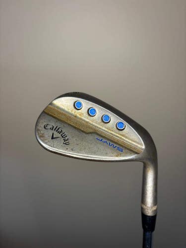 Callaway Jaws MD5 Raw Lob Wedge 58 / 12X Tour Issue S200 Stiff Flex 35.25 NICE